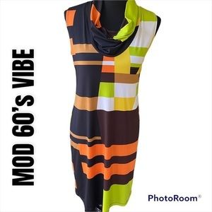 COOL 60’s STYLE DRESS🎉